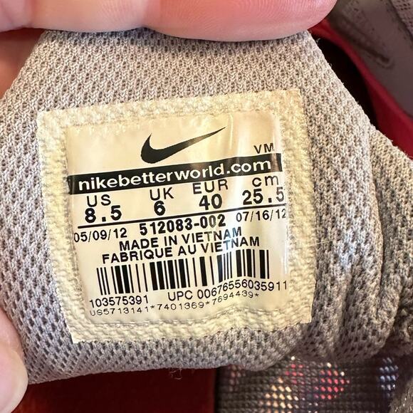 Nike Air Relentless 2 Running Sneakers Gray Pink 512083-002 Womens Size 8.5 - Picture 8 of 8